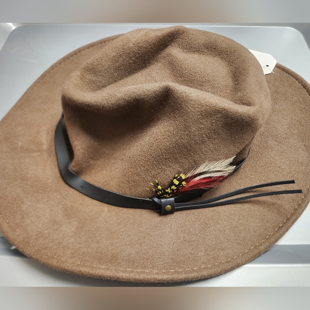 Mens Outback Silver Canyon Wool Cowboy Hat Montana Brown Western Wool 2XL